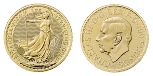 100 sterline oro britannia 2024
